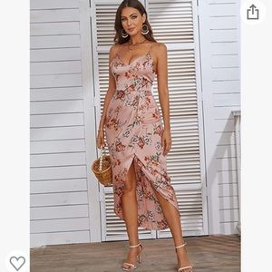 Pink Floral Dress